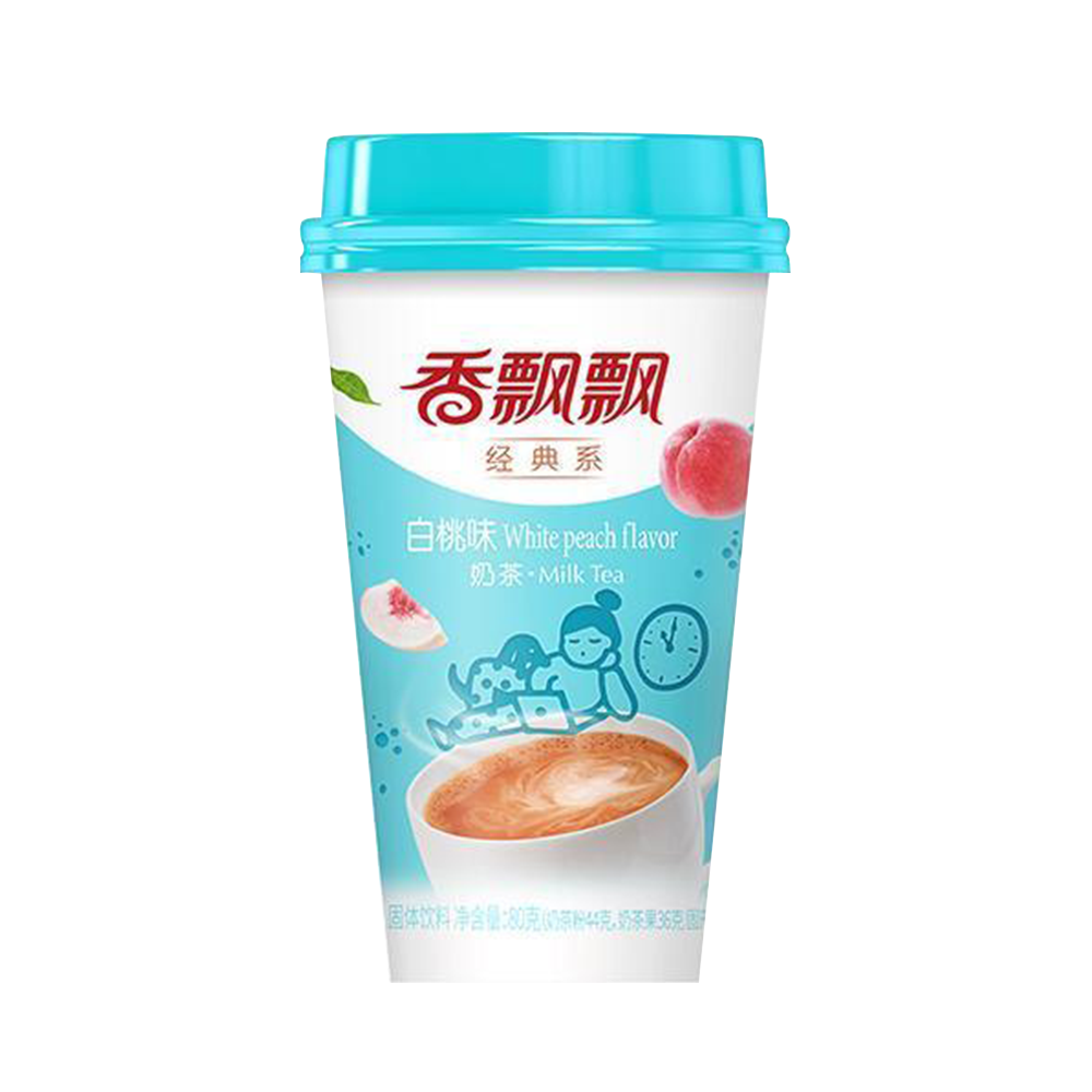 XIANG PIAO PIAO White Peach Milk Tea 80g - Longdan Official Online Store