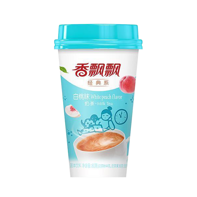 XIANG PIAO PIAO White Peach Milk Tea 80g - Longdan Official Online Store