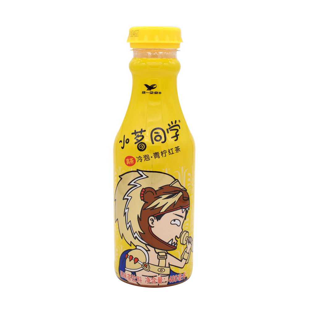 Unif Xiaoming Lime Flavour Black Tea 480ml - Longdan Online Supermarket