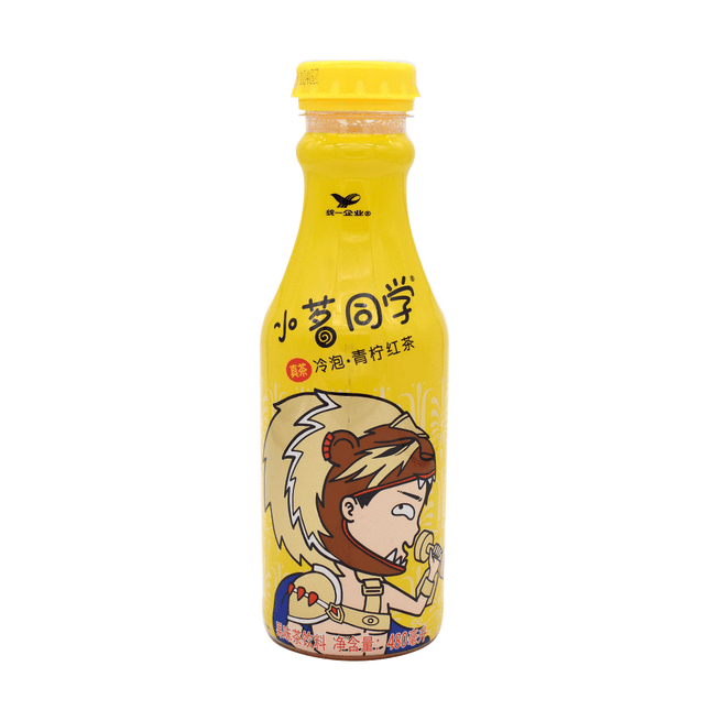 Unif Xiaoming Lime Flavour Black Tea 480ml - Longdan Online Supermarket