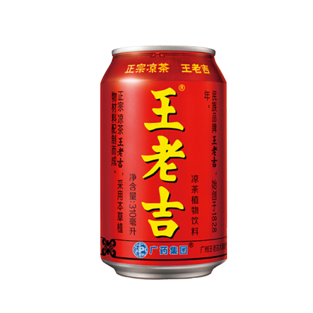Wang Lao Ji Canned Herbal Tea 310ml (Case 24)