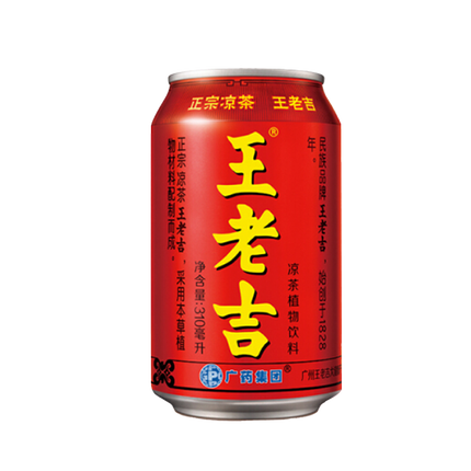 Wang Lao Ji Canned Herbal Tea 310ml (Case 24)