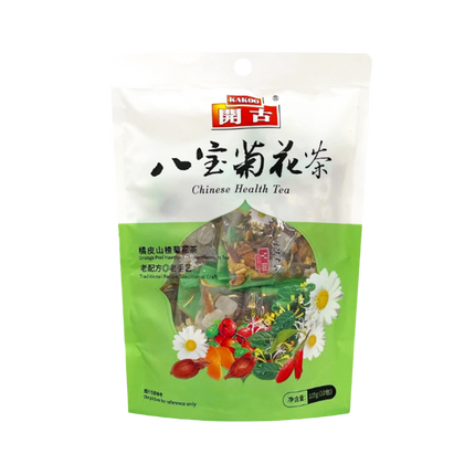 KAKOO Orange Peel, Hawthorn & Chrysanthemum Tea 115g (Case 40)