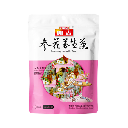 KAKOO Ginseng & Flower Tea 115g (Case 40)