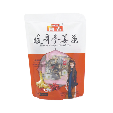 KAKOO Ginseng & Ginger Tea 115g - Longdan Official