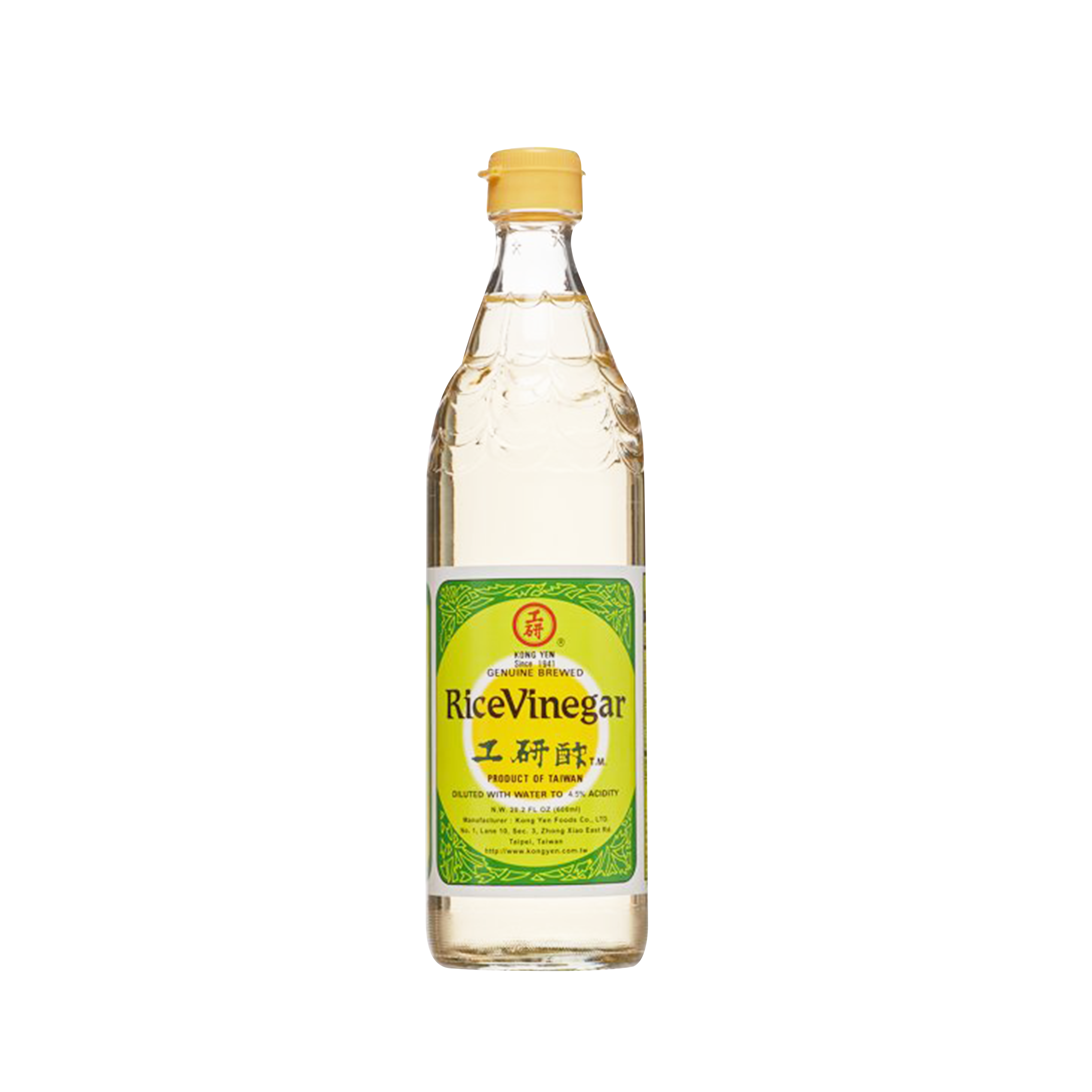 KONG YEN Rice Vinegar 300ml - Longdan Official