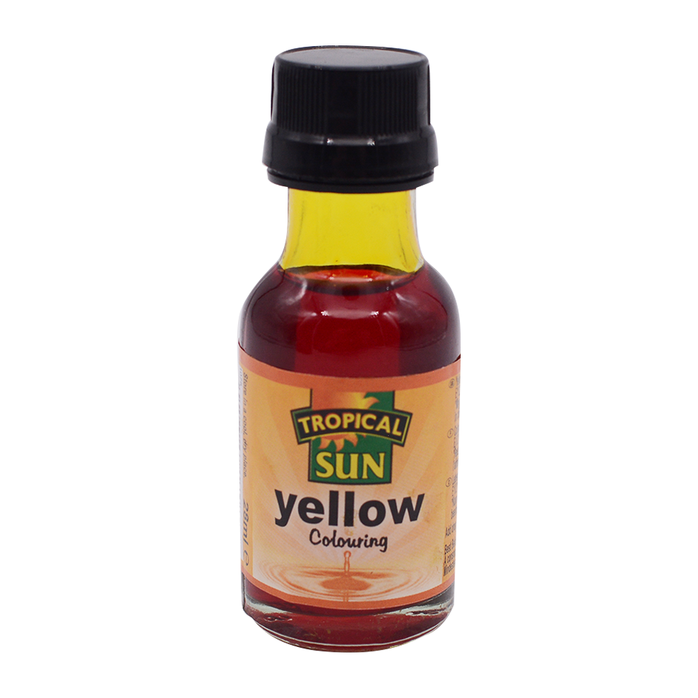 Tropical Sun Yellow Colouring 28ml - Longdan Online Supermarket