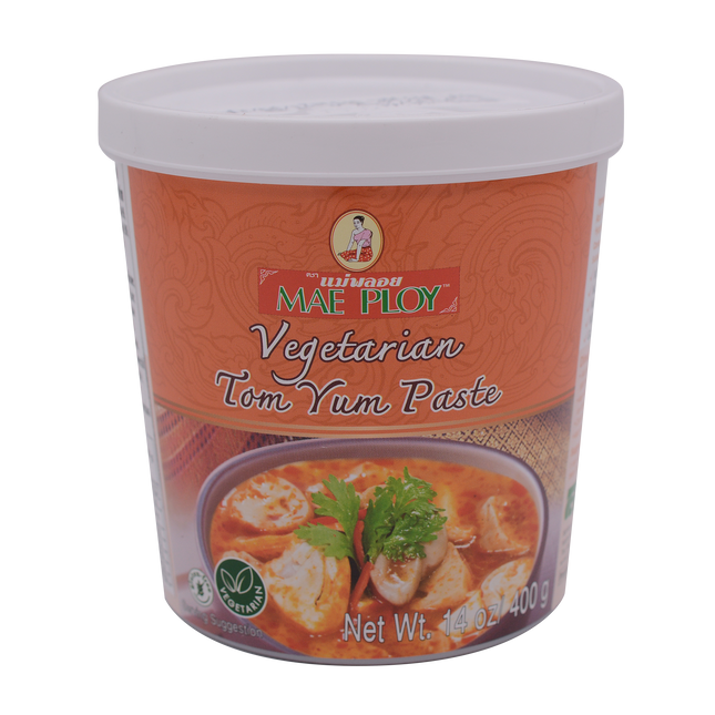 Mae Ploy Vegetarian Tom Yum Curry Paste 400g - Longdan Online Supermarket