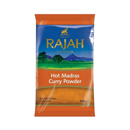 RAJAH Hot Madras Curry Powder 100g - Longdan Official Online Store