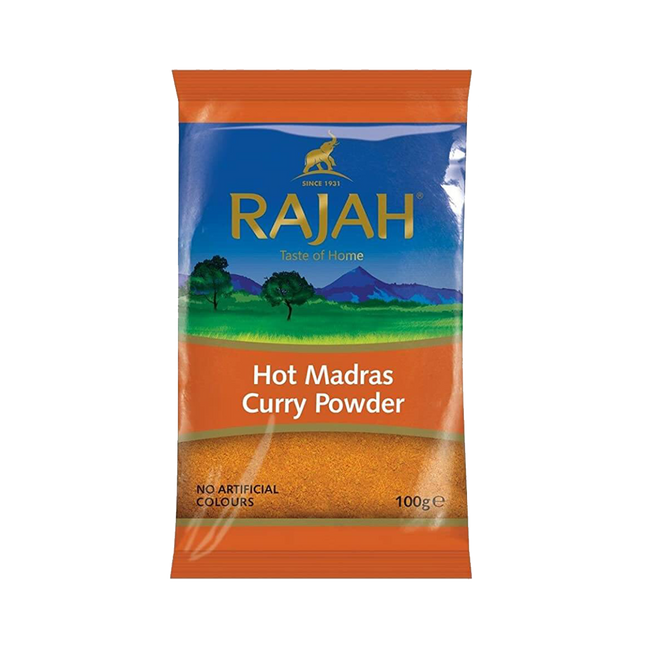 RAJAH Hot Madras Curry Powder 100g - Longdan Official Online Store