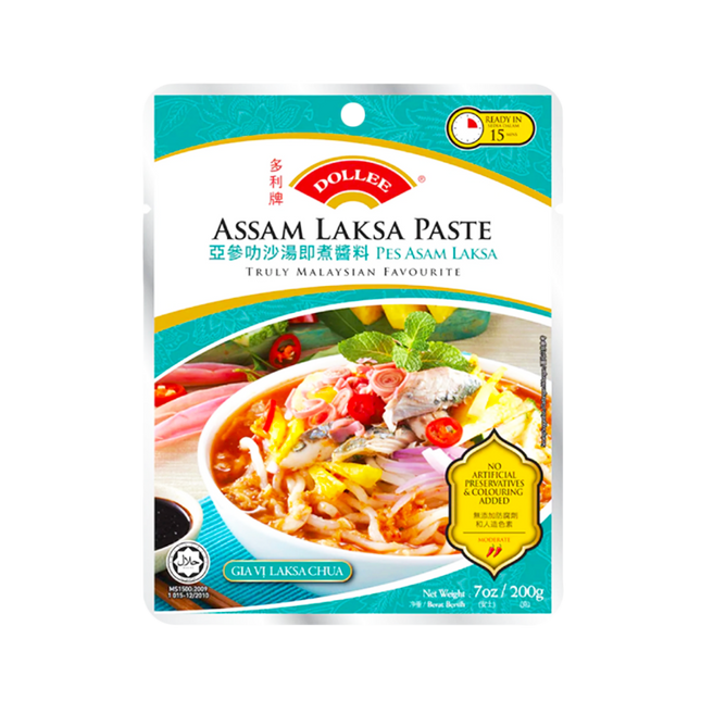 DOLLEE Assam Laksa Paste 200g (Case 48)