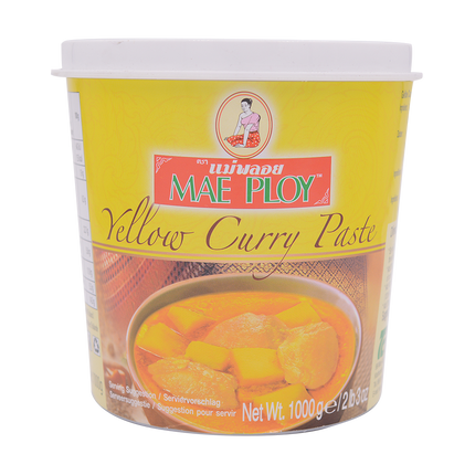 Mae Ploy Yellow Curry Paste 1kg - Longdan Online Supermarket