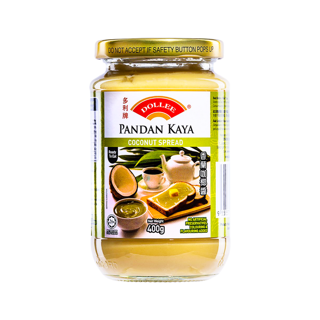 DOLLEE Pandan Kaya (Coconut & Pandan Spread) 400g (Case 12)