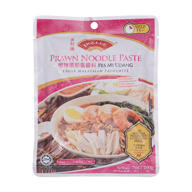Dollee Prawn Noodle Paste 200g - Longdan Online Supermarket