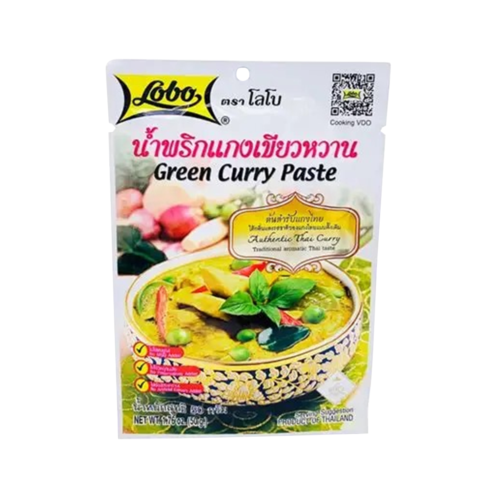 LOBO Green Curry Paste 50g (Case 48)