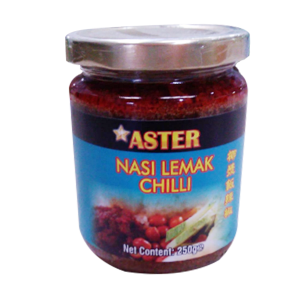 Aster Sambal Chilli Sauce Nasi Lemak 250g - Longdan Official Online Store