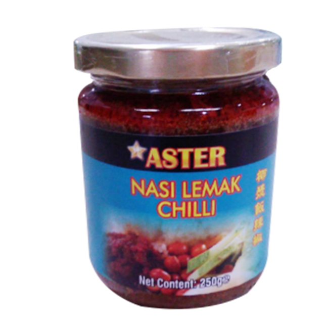 Aster Sambal Chilli Sauce Nasi Lemak 250g - Longdan Official Online Store