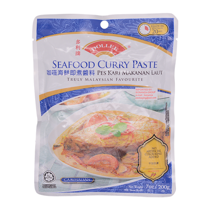 Dollee Seafood Curry Paste 200g - Longdan Online Supermarket