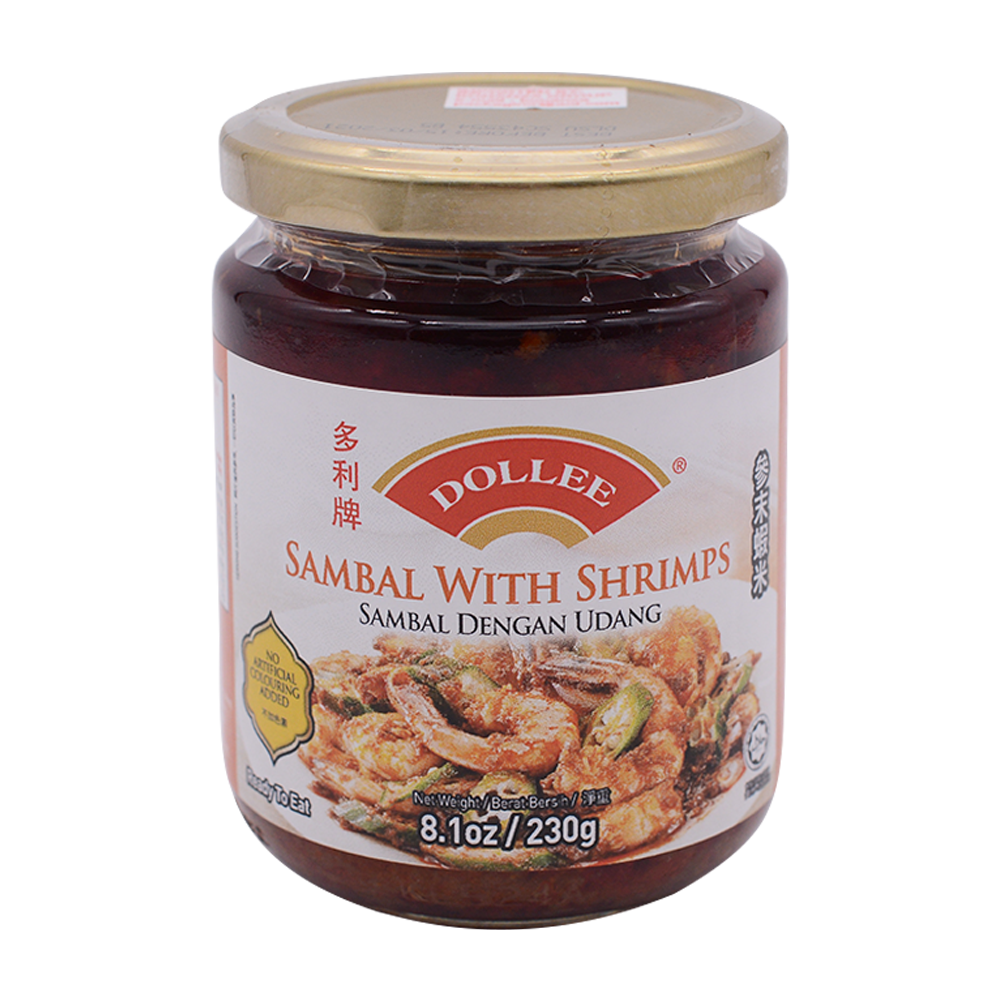 Dollee Sambal with Shrimp 230g - Longdan Online Supermarket