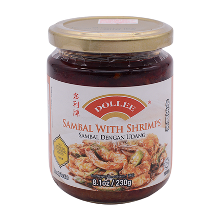 Dollee Sambal with Shrimp 230g - Longdan Online Supermarket