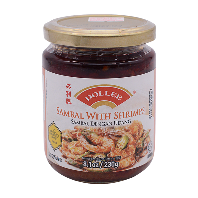 Dollee Sambal with Shrimp 230g - Longdan Online Supermarket