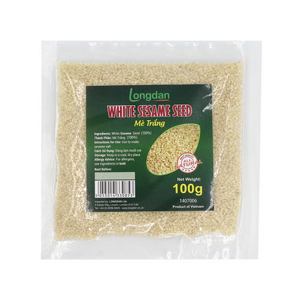Longdan White Sesame Seed 100g (Case 30)