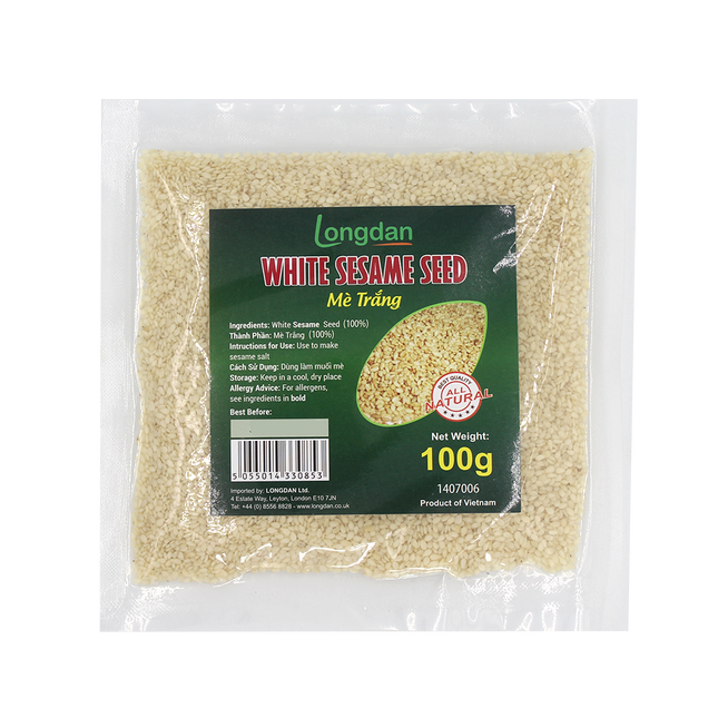 Longdan White Sesame Seed 100g (Case 30)