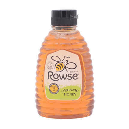 Rowse Squeezy Clear Organic Honey 340g - Longdan Online Supermarket