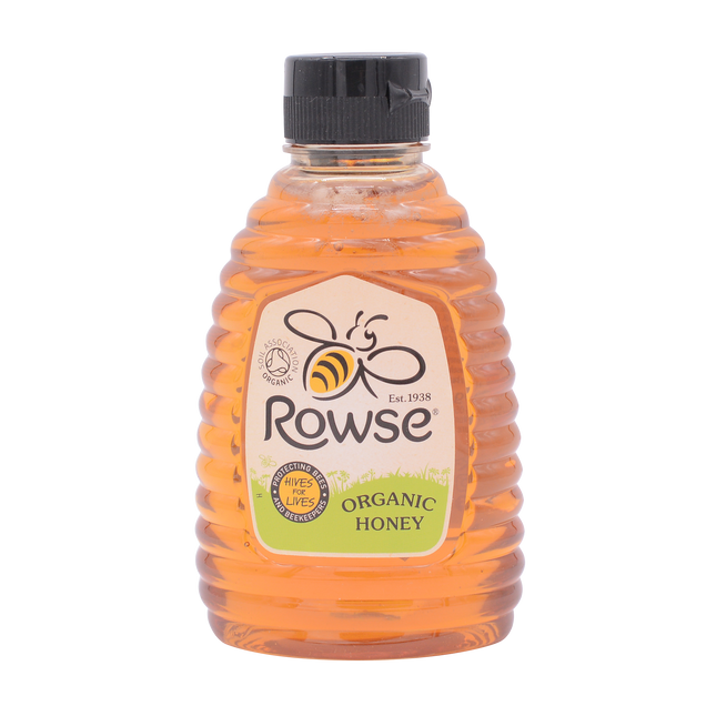 Rowse Squeezy Clear Organic Honey 340g - Longdan Online Supermarket