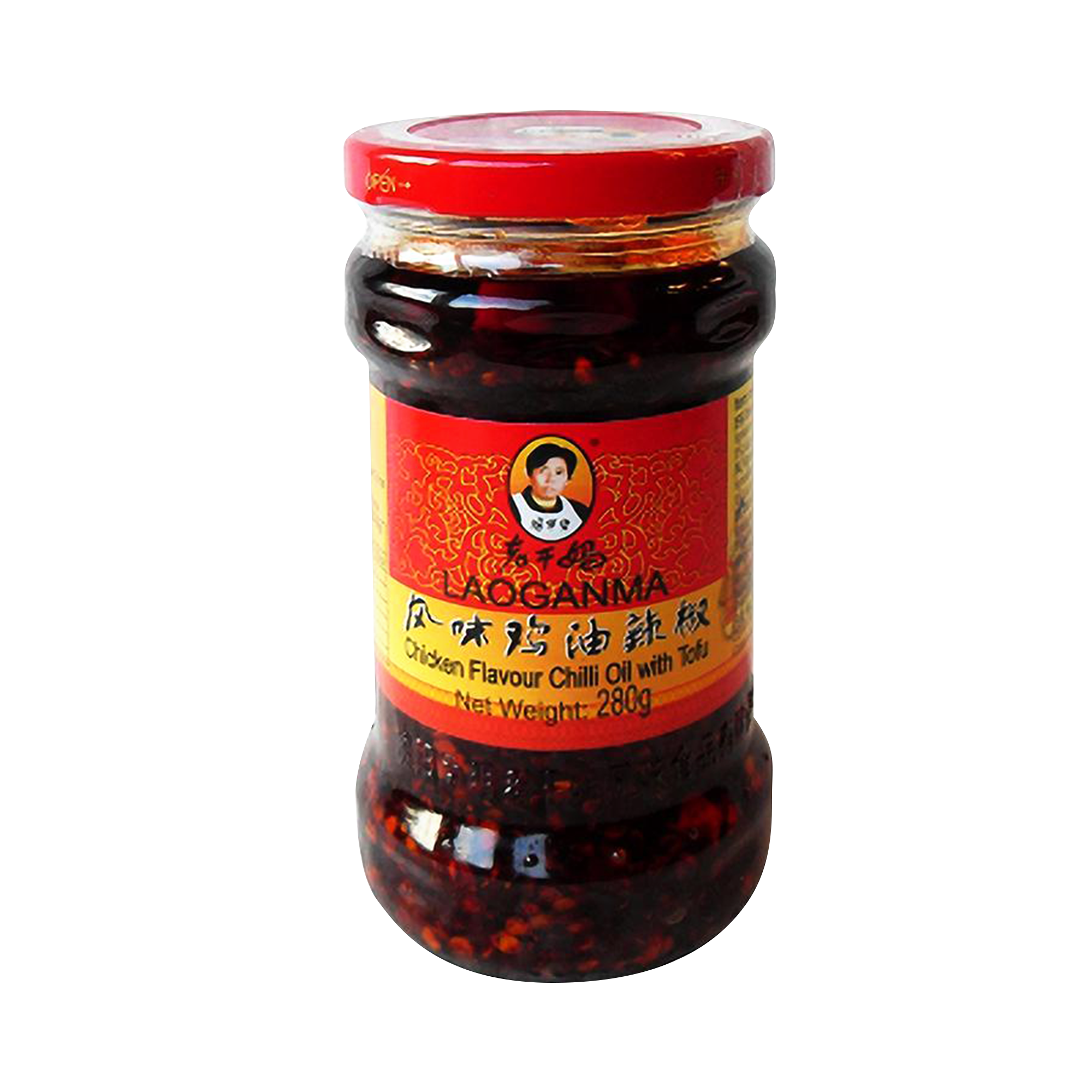 Lao Gan Ma Chilli Chicken Flavour Hot 280g - Longdan Official Online Store