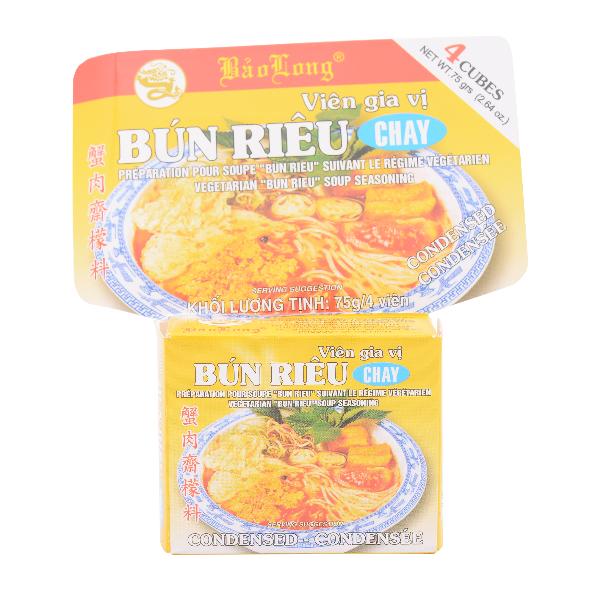 Bao Long Bun Rieu Chay Seasoning 75g - Longdan Online Supermarket