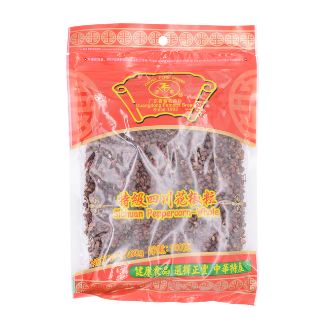 Zheng Feng Sichuan Peppercorn - Whole 100g (Case 50)