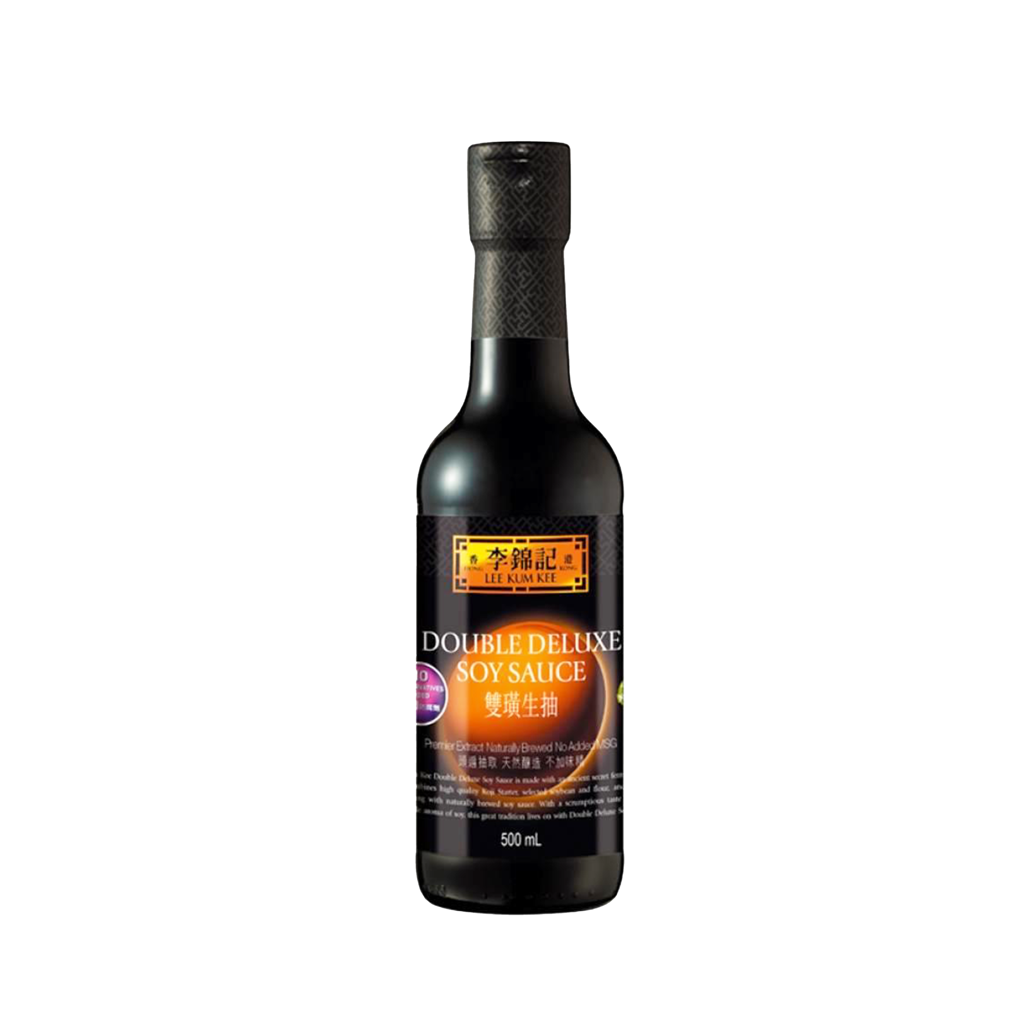 LEE KUM KEES Double Deluxe Soya Sauce 500g - Longdan Official