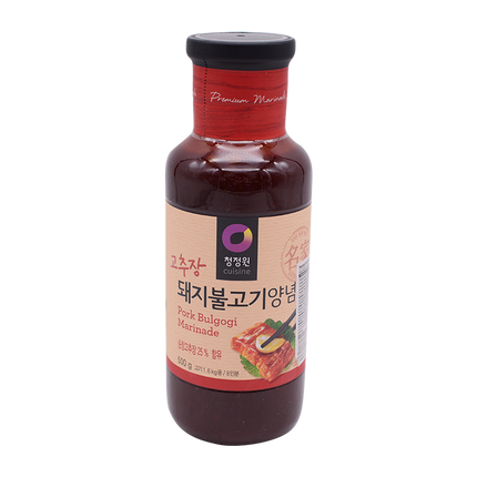 Cheil Jedang BBQ Bulgogi Sauce For Pork 500G - Longdan Online Supermarket