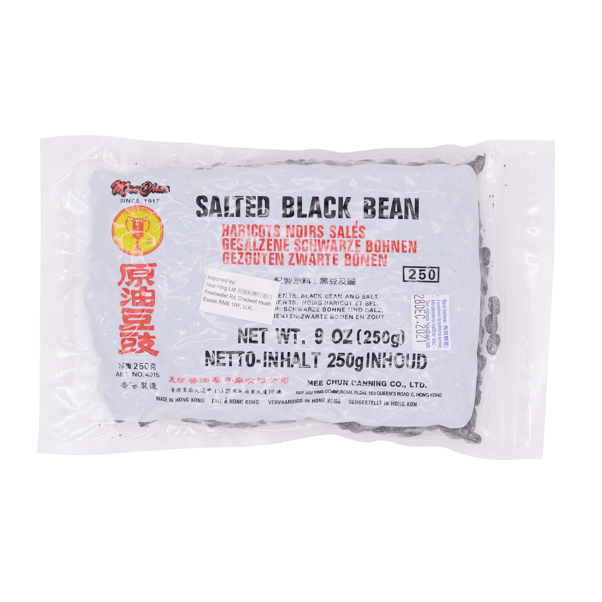 Mee Chun Salted Black Bean 250g - Longdan Online Supermarket