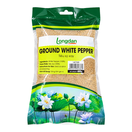 Longdan Ground White Pepper 400g (Case 20)