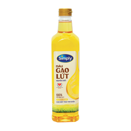 Simply Brown Rice Cooking Oil 1L - Longdan Online Supermarket