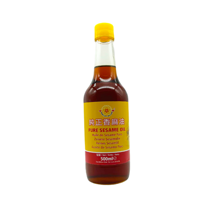 GOLD PLUM Pure Sesame Oil 500ml - Longdan Official
