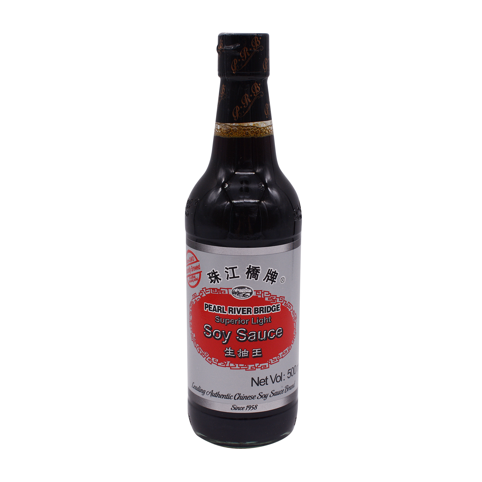 PEARL RIVER BRIDGE Superior Light Soy Sauce 500ml (Case 12)
