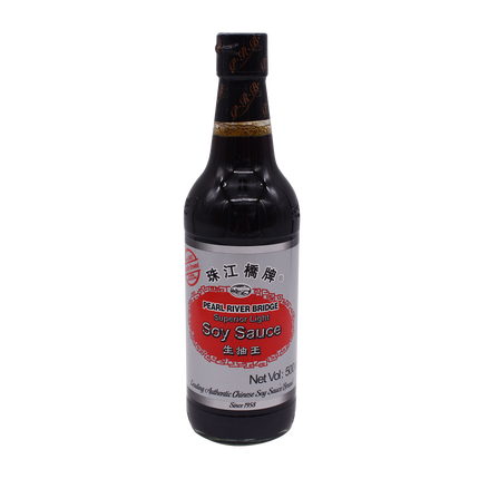 PEARL RIVER BRIDGE Superior Light Soy Sauce 500ml (Case 12)