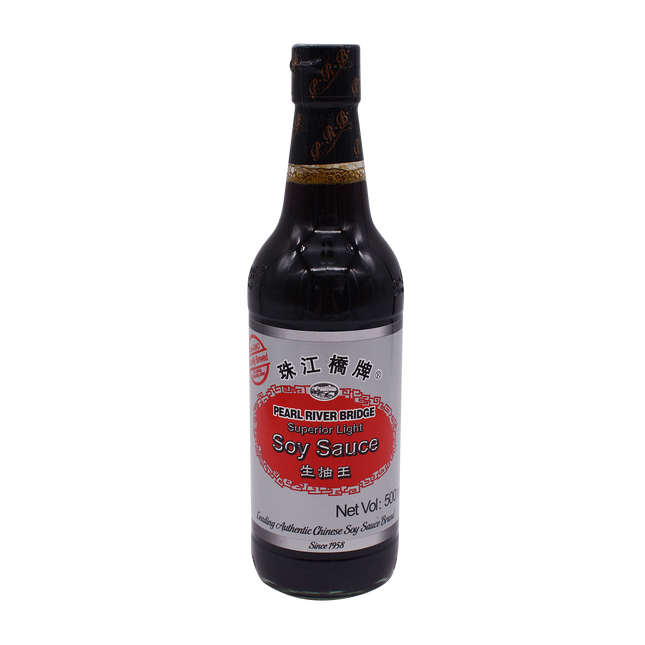 PEARL RIVER BRIDGE Superior Light Soy Sauce 500ml (Case 12)