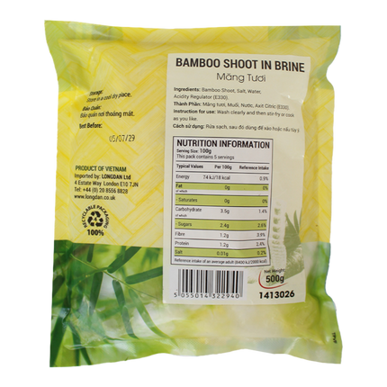 Longdan Bamboo Shoot in Brine 500G (Case 20)