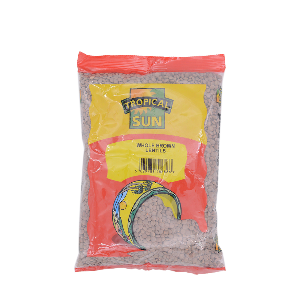 Tropical Sun Brown Lentils 500g - Longdan Online Supermarket