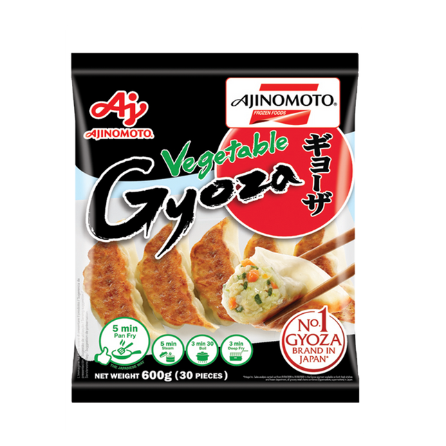 AJINOMOTO Vegetable Gyoza 600g (Case 10)