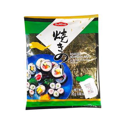 SUKINA Roasted Seaweed Laver 24g - Longdan Official