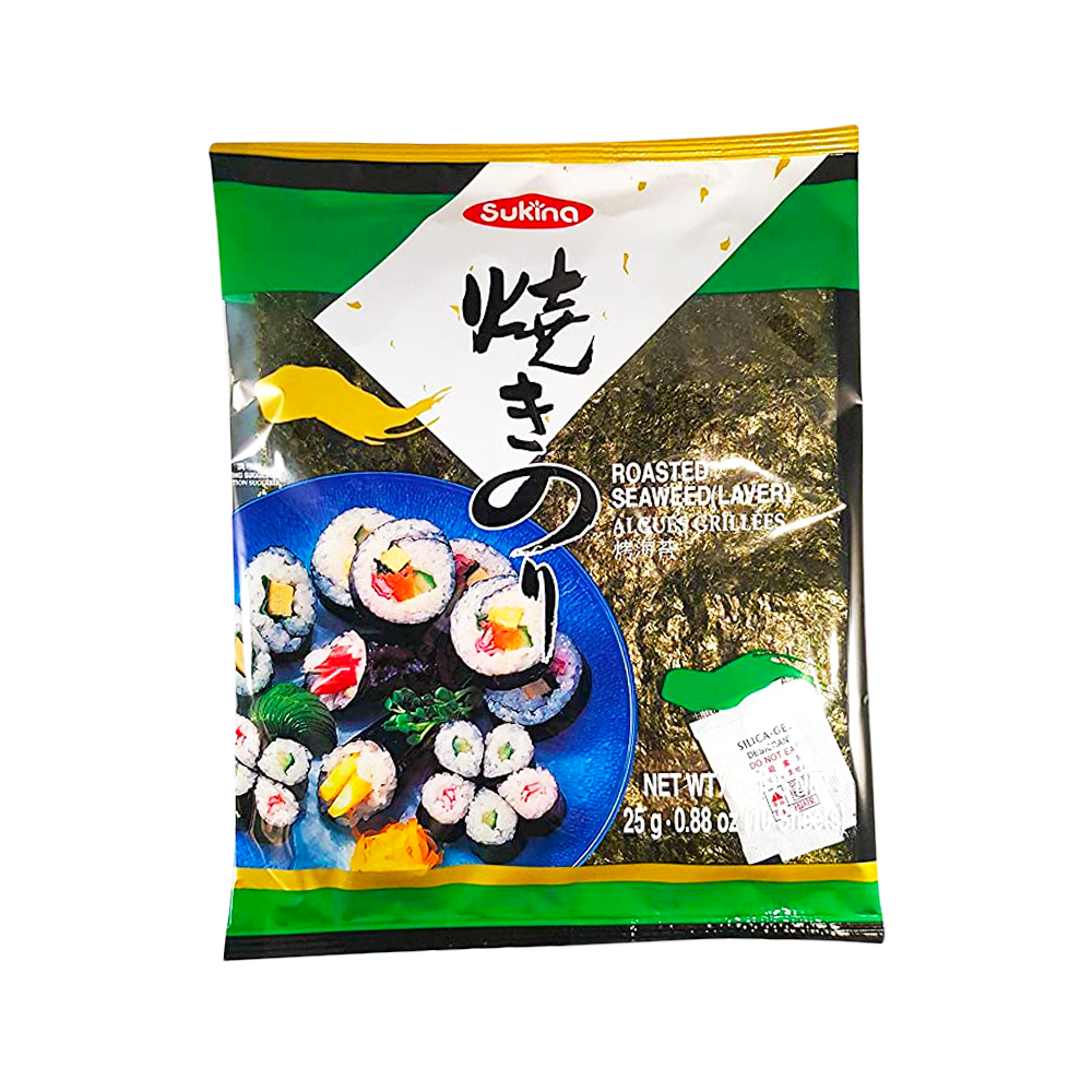 SUKINA Roasted Seaweed Laver 24g - Longdan Official