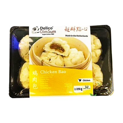 DELICO Kai Pau Chicken Steam Bun 270g (Case 20)