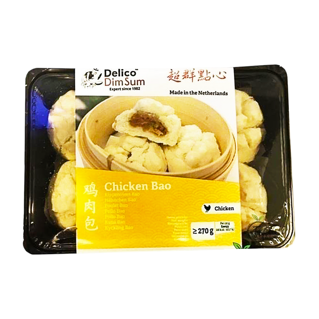 DELICO Kai Pau Chicken Steam Bun 270g (Case 20)