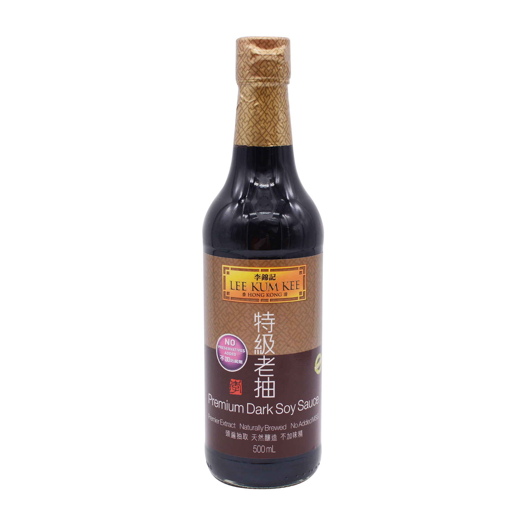 LEE KUM KEE Premium Dark Soy Sauce 500ml (Case 12)