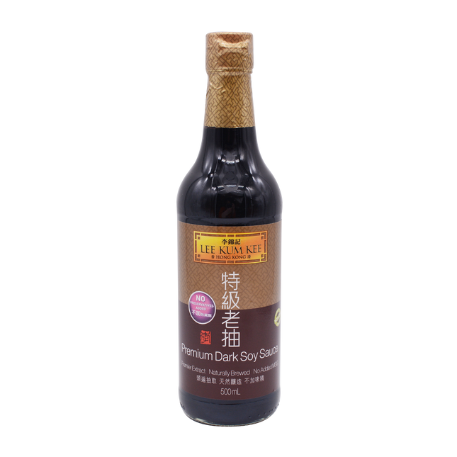 LEE KUM KEE Premium Dark Soy Sauce 500ml (Case 12)